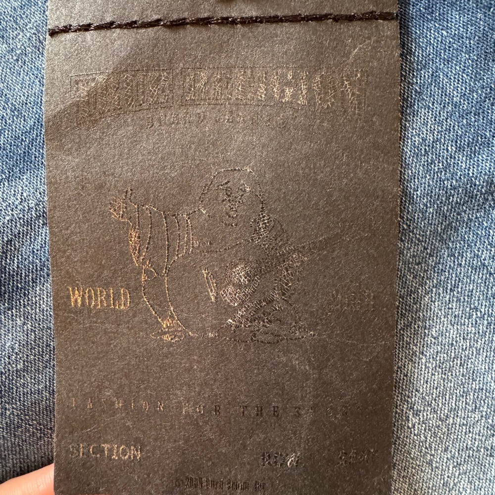 NWT! True Religion Victoria Mid Rise Skinny Leg Jeans, Sz 25 - Picture 5 of 11